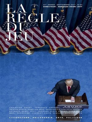 cover image of La règle du jeu n°63